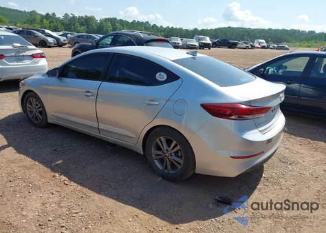 2018 Hyundai Elantra Sel из США, поврежденный, VIN 5NPD84LF7JH331129